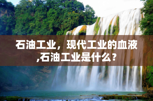 石油工业，现代工业的血液,石油工业是什么？