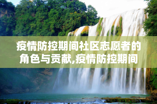 疫情防控期间社区志愿者的角色与贡献,疫情防控期间社区志愿者的角色与贡献