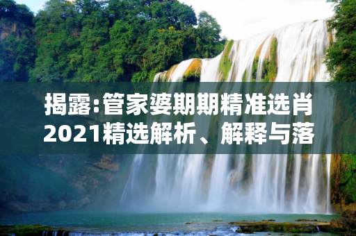 揭露:管家婆期期精准选肖2021精选解析、解释与落实